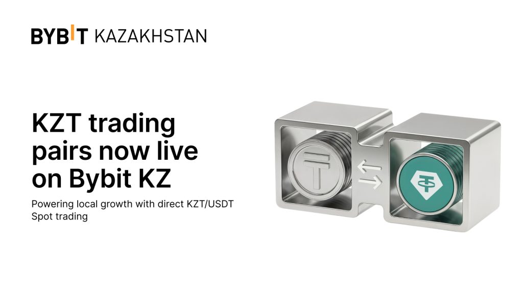 Bybit Kazakhstan Launches KZT/USDT Spot Trading, Enabling Direct Access To Crypto Markets Using Local Currency Bybit Kazakhstan Launches KZT/USDT Spot Trading, Enabling Direct Access To Crypto Markets Using Local Currency