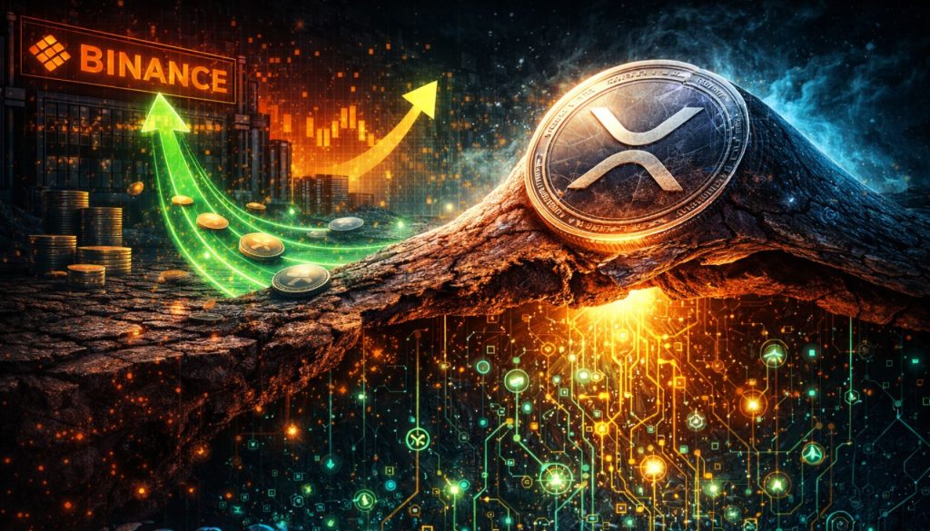 XRP Is Quietly Leaving Binance. A Hidden Signal Says Something Is Building Beneath It XRP Is Quietly Leaving Binance. A Hidden Signal Says Something Is Building Beneath It