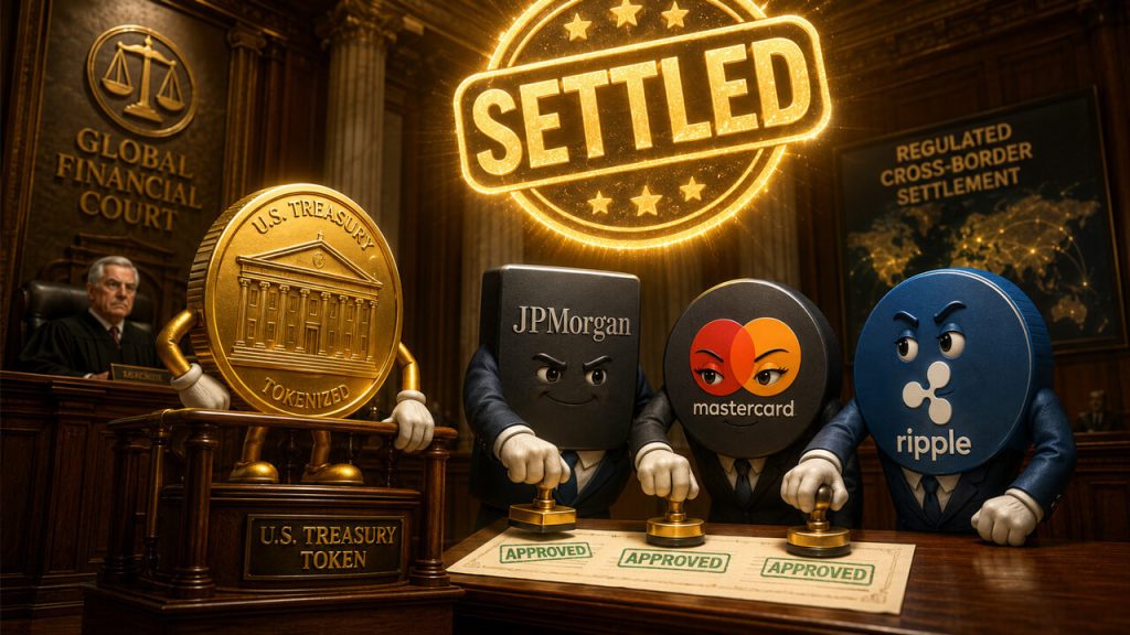 JPMorgan, Mastercard and Ripple complete cross-border XRP tokenized Treasury settlement JPMorgan, Mastercard and Ripple complete cross-border XRP tokenized Treasury settlement