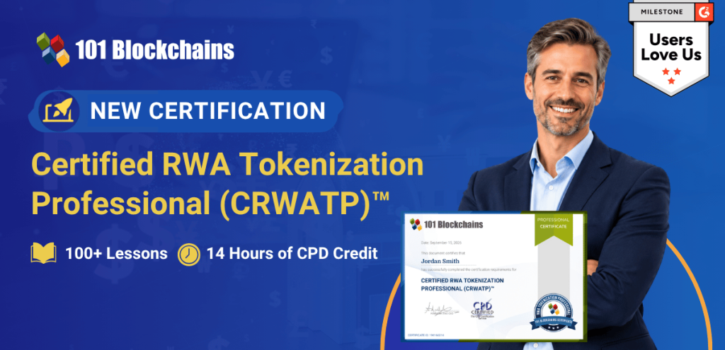 Announcement – Certified RWA Tokenization Professional (CRWATP)™ Certification Launched Announcement - Certified RWA Tokenization Professional (CRWATP)™ Certification Launched