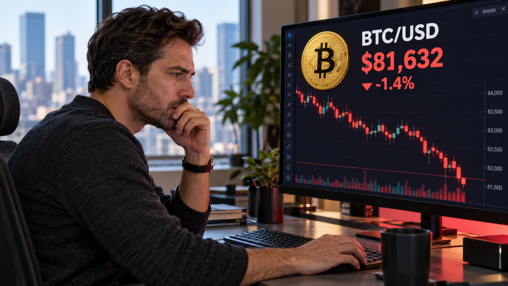 Bitcoin holds near $81,800 as BTC defends key support Bitcoin holds near $81,800 as BTC defends key support