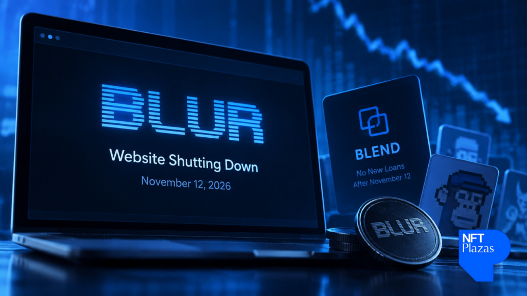 NFT Marketplace Blur to Shut Down Website, End New Blend Loans in November logo